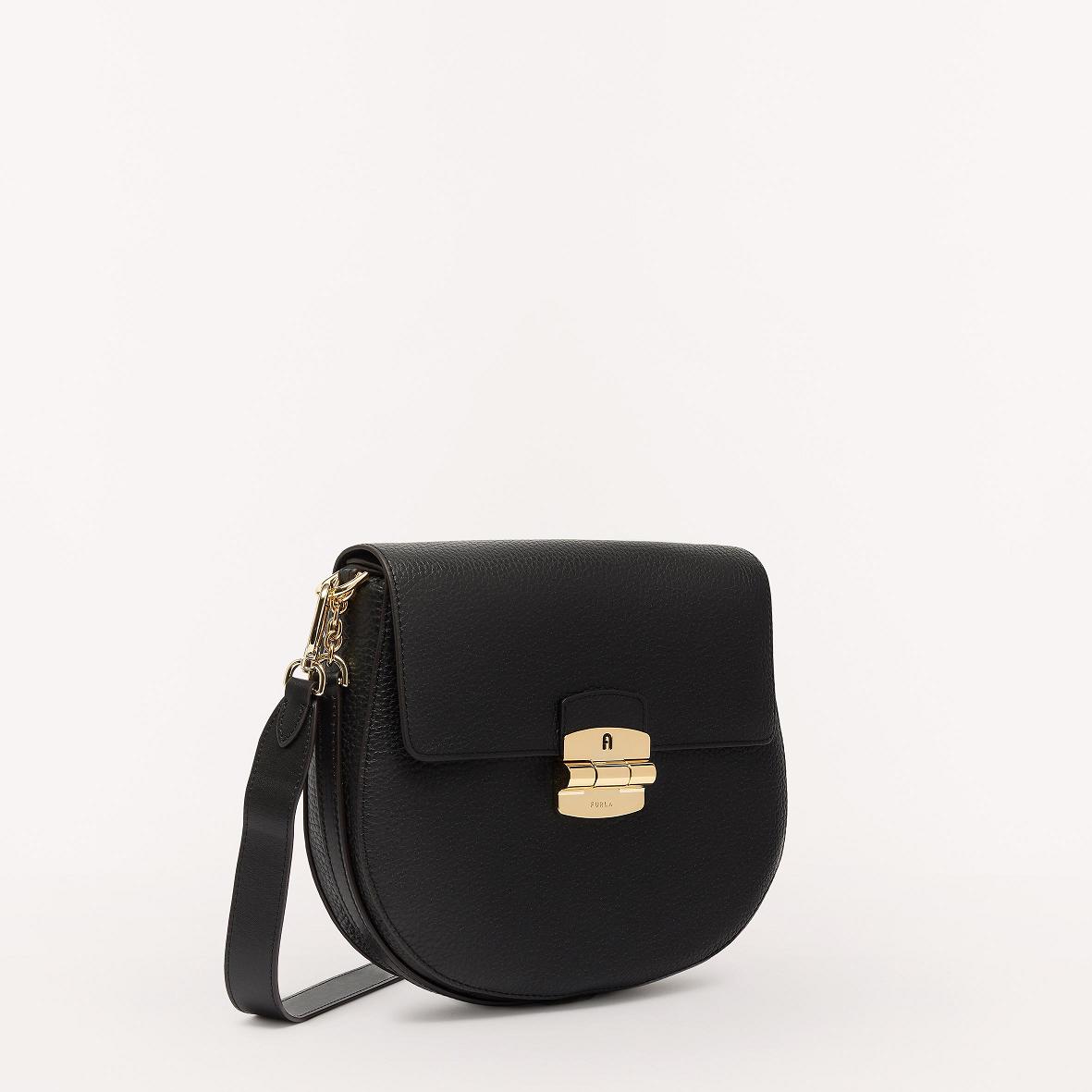 Bolso Bandolera Furla Colombia - Club 2 Bolsos Mujer Negras 695307IZJ